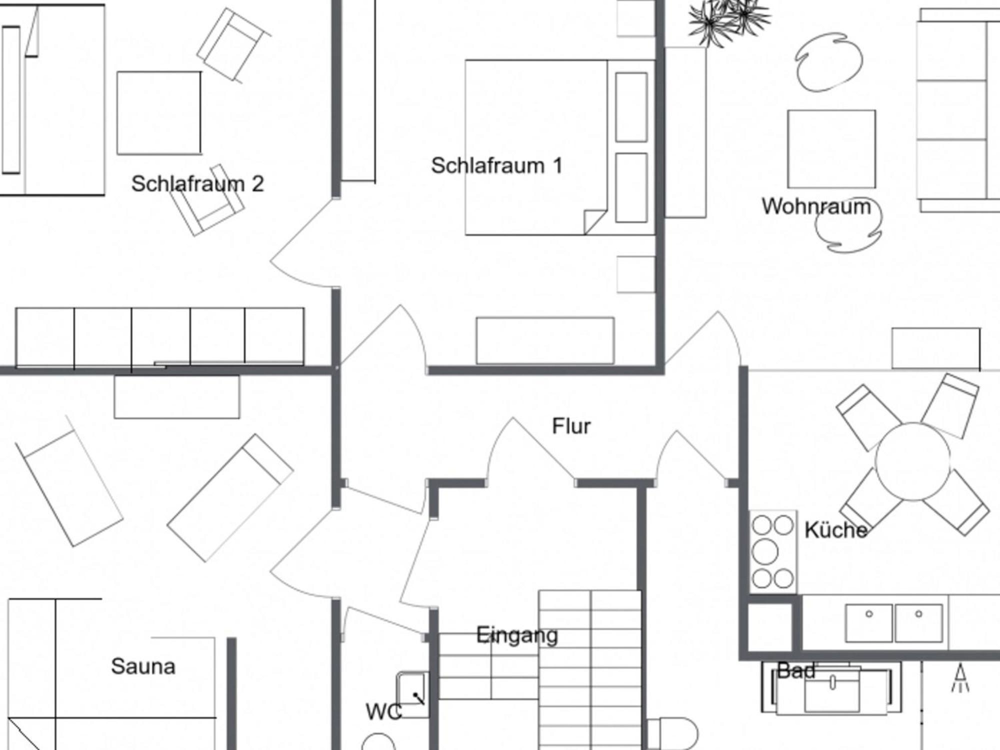 Apartment With Sauna In Sch Nbrunn Thuringia Schönbrunn المظهر الخارجي الصورة